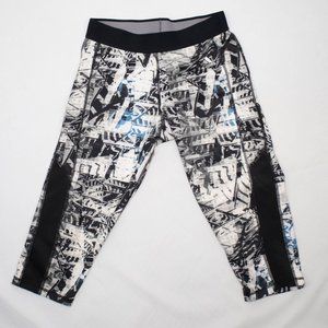 Adidas Techfit leggings yoga pants women's M grey